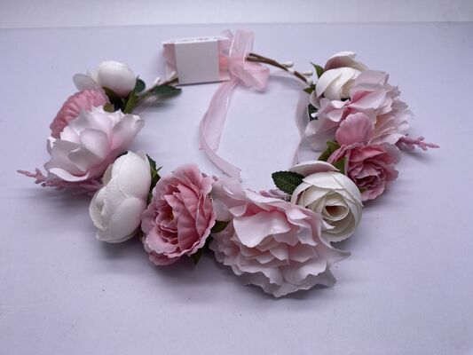 Women Flower Hair Accessory Crown Headband Durable Lightweight