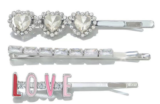 Single Quantity Matte Finish Geometric Metal Hair Claw for Ponytail Design