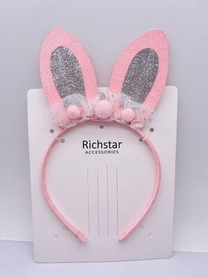 Medium Cute Easter Bunny Hairband Accessories in Various Designs