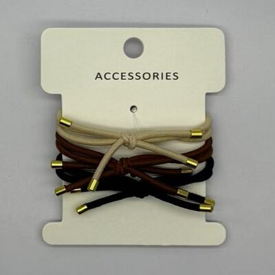 Multi-packs Hair Ties with Bow High Stretchability and Various Quantities
