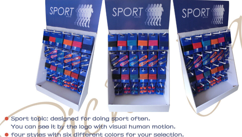 Shopping Mall Hair Display Stand Free Standing Multiscene Durable